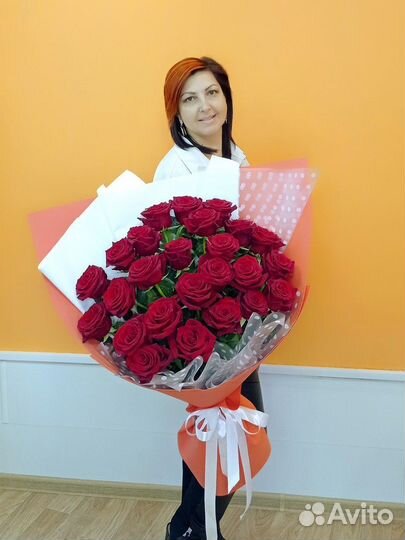 Цветы розы букет любимой