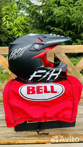 Шлем Bell Moto 9S Flex Fasthouse черный матовый XL объявление продам