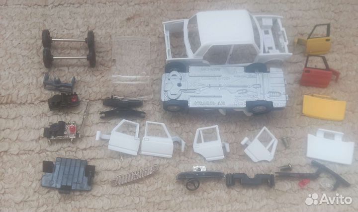 Запчасти на Советские модели автомобилей 1 43