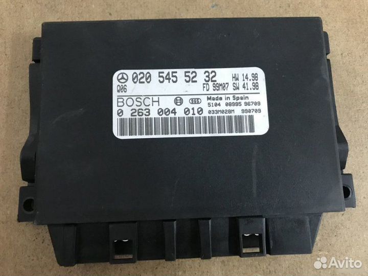 Блок управления парктрониками Mercedes-Benz S220