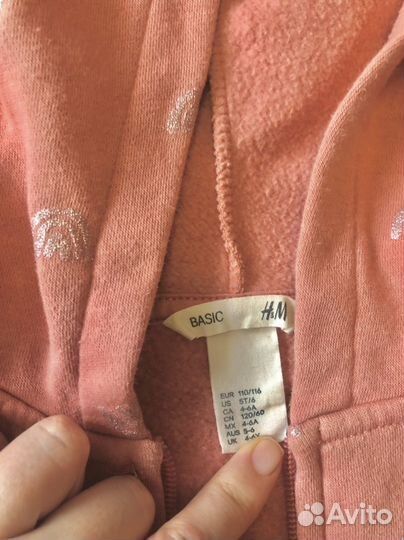 H&M костюм и кофта 110-116