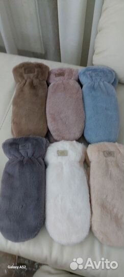 Варежки Ugg экомех