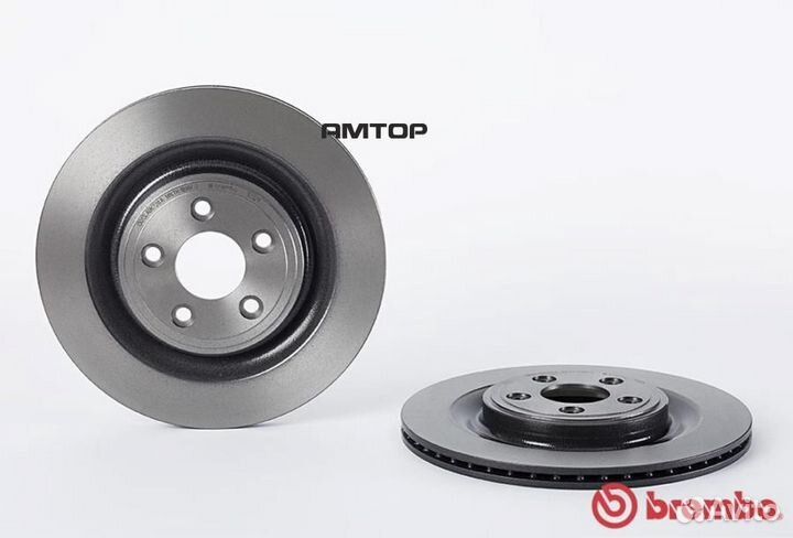 Brembo 09.B312.11 Диск тормозной зад jaguar XF X25