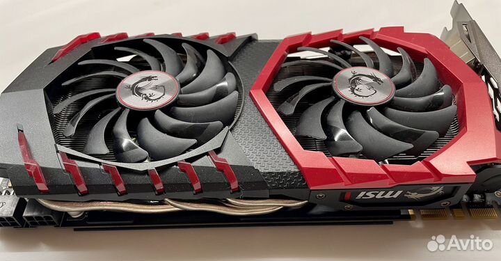 Видеокарта GeForce GTX 1070 MSI Gaming X 8G