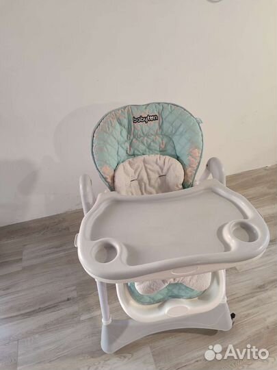 Стульчик для кормления happy baby classic