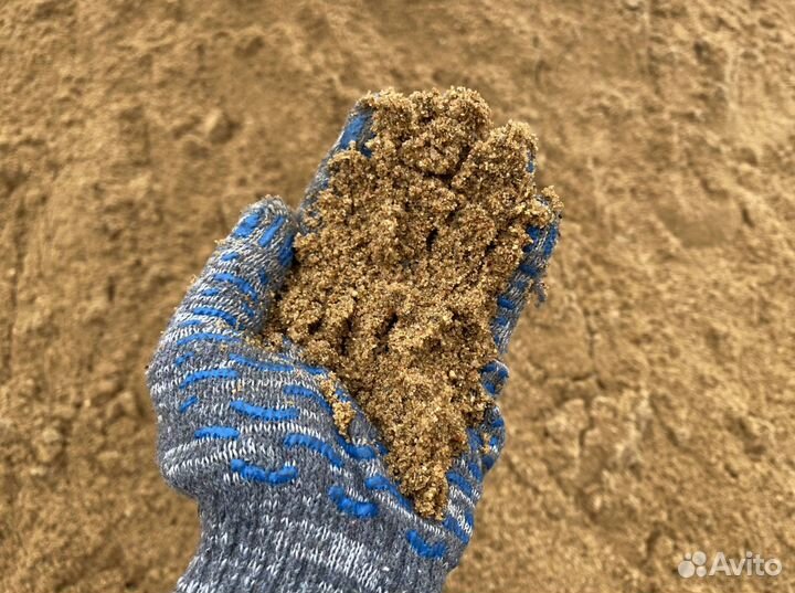 Песок, щебень