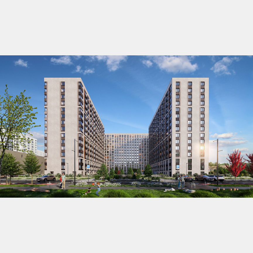 1-к. квартира, 35,9 м², 12/15 эт.