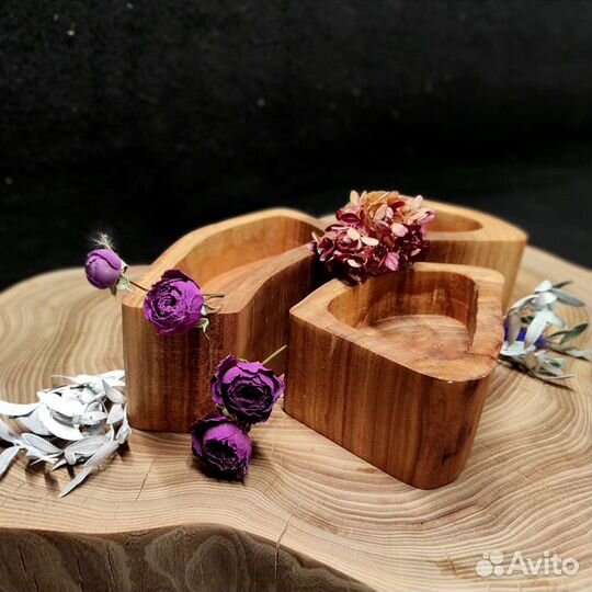 Заготовки для свечей, подсвечники из дерева