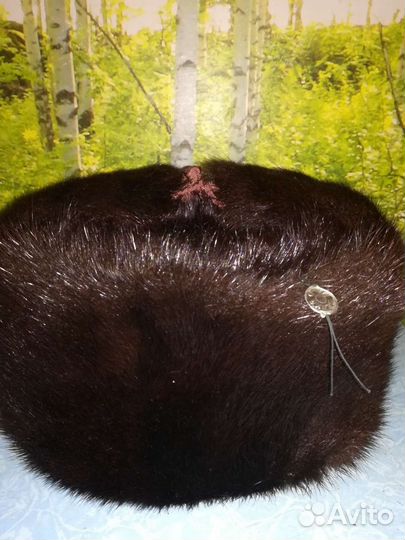 Мужская шапка (нутрия)