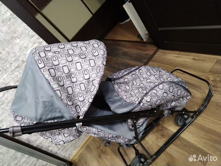 Детские санки коляска бу