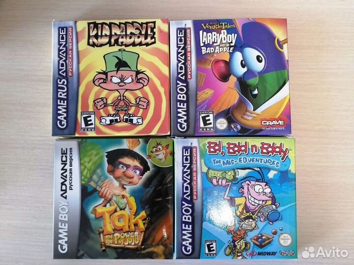 Картриджи GBA