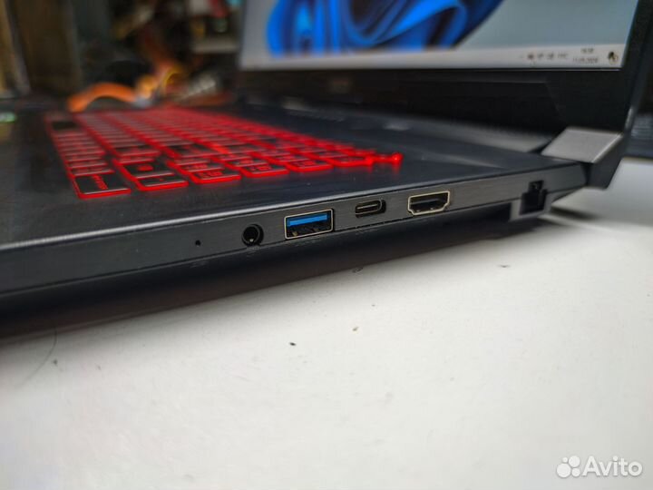 Игровой ноутбук MSI 17.3 (i5-12500h/RTX3050/16 Gb)