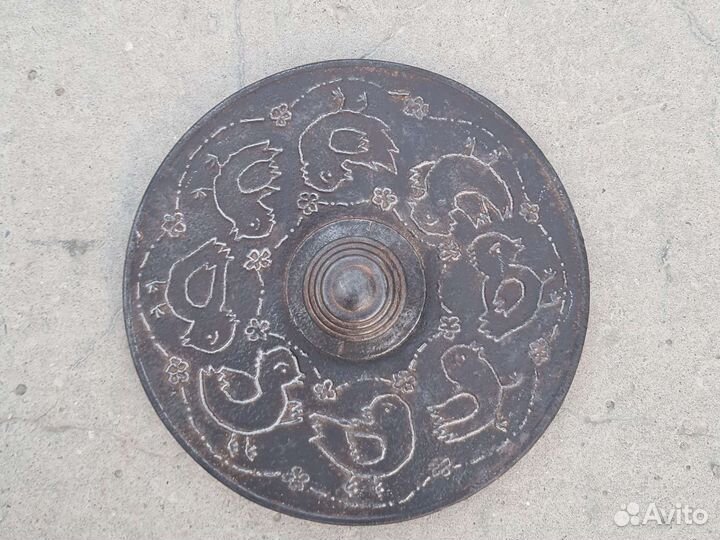 Крышка пресс для сковороды гриль