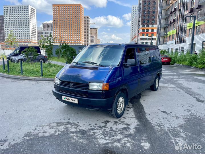 Volkswagen Transporter 2.4 МТ, 1998, 235 000 км