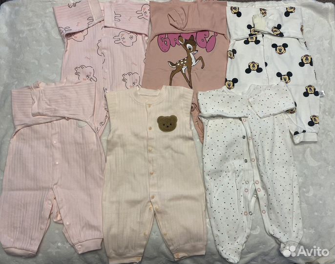 Детские вещи 62-68 на девочку