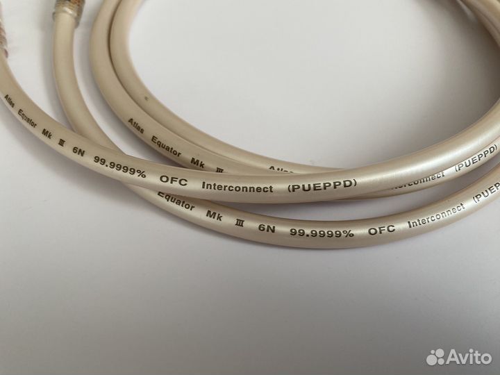 Межблочный кабель Atlas Equator mk lll 6N