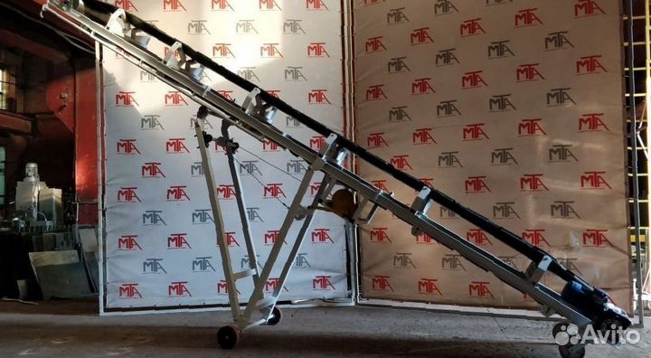 Транспортер желобчатый для соли, торфа