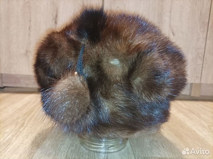 Шапка норковая женская 58 размер