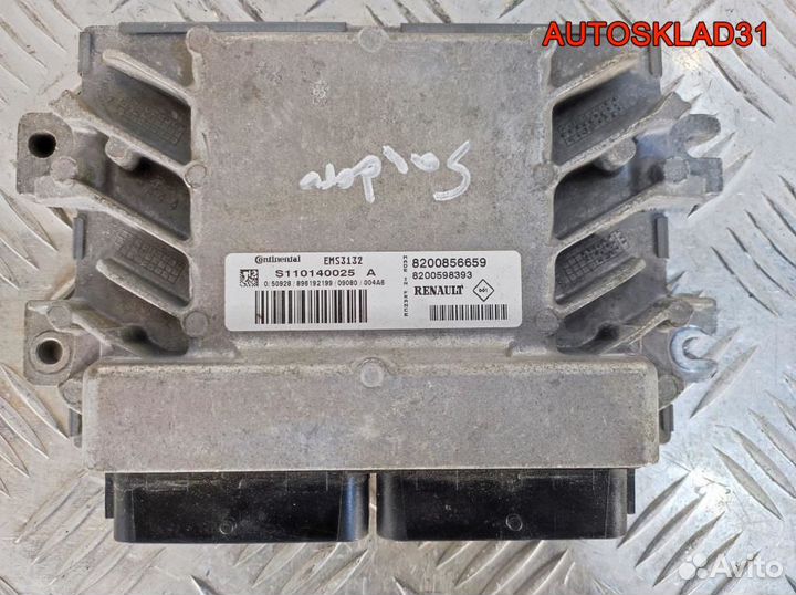 Блок эбу Renault Sandero 8200856659 Бензин