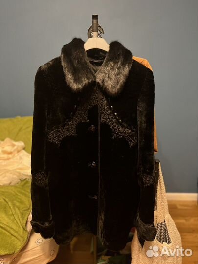 Шуба мутоновая 44р