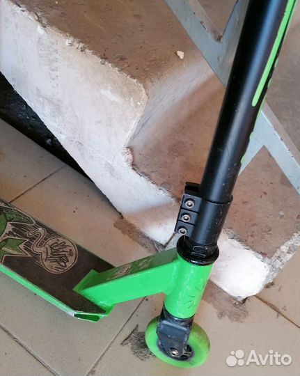 Трюковой самокат детский бу на запчасти