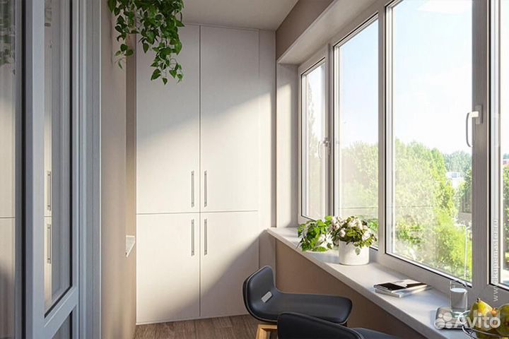 Балконы и лоджии под ключ