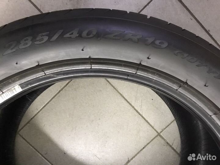 Pirelli P Zero 285/40 R19, 2 шт
