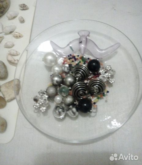 Ракушки, камушки, украшения для декора