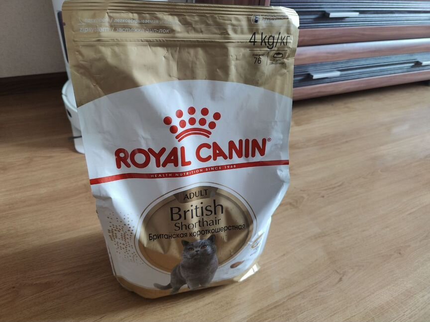 Royal Canin British adult британцев 4 кг