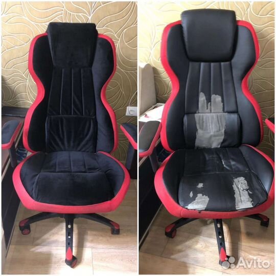 Перетяжка мебели, пошив чехлов, подушек