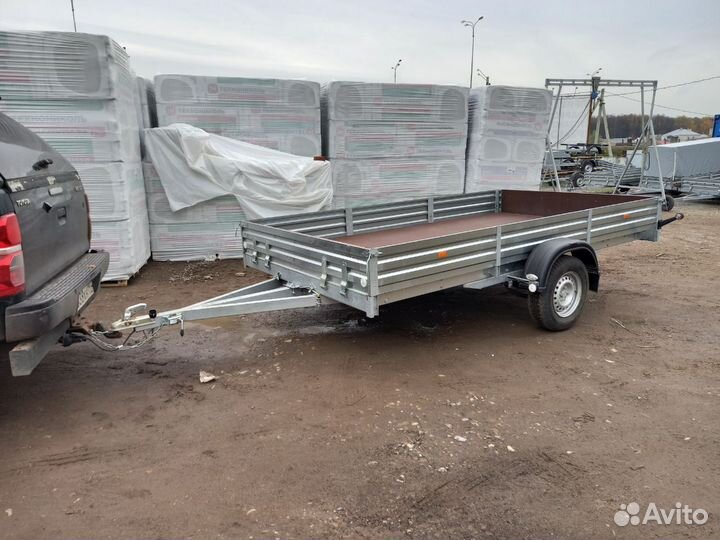 Прицеп легковой 817718.022 с опорным колесом