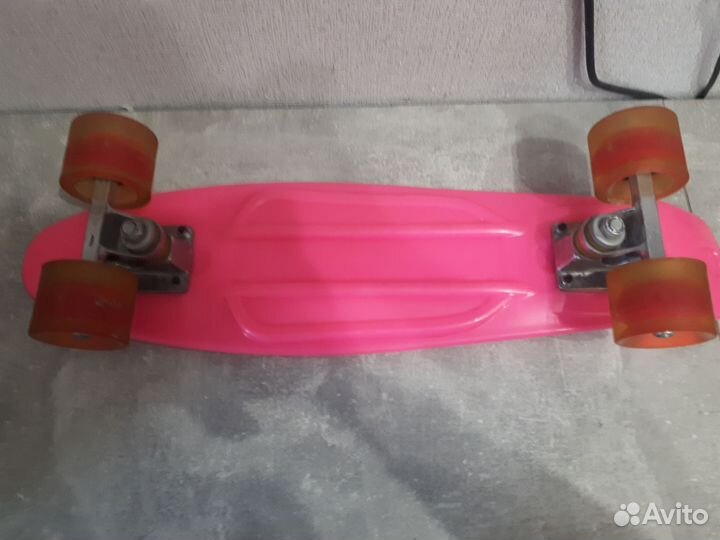 Пенни борд с светящимися колёсами