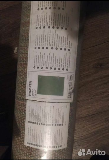 Ковер IKEA hampen (Зелёная трава) новый