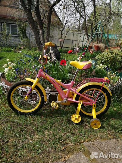 Детский 4-х колесный велосипед