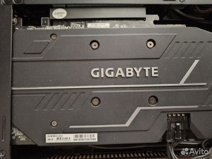 Видеокарта gigabyte GeForce GTX 1660 OC