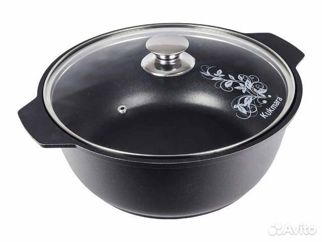 Кастрюля-жаровня с антипригарным покрытием со