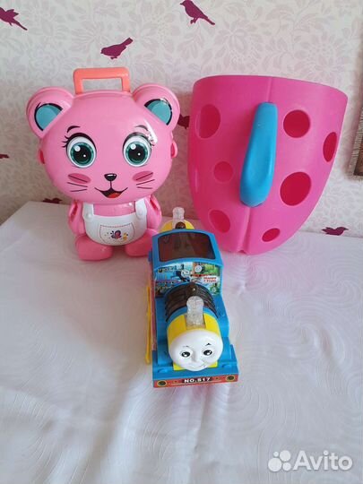 Игрушки для ванной и органайзер