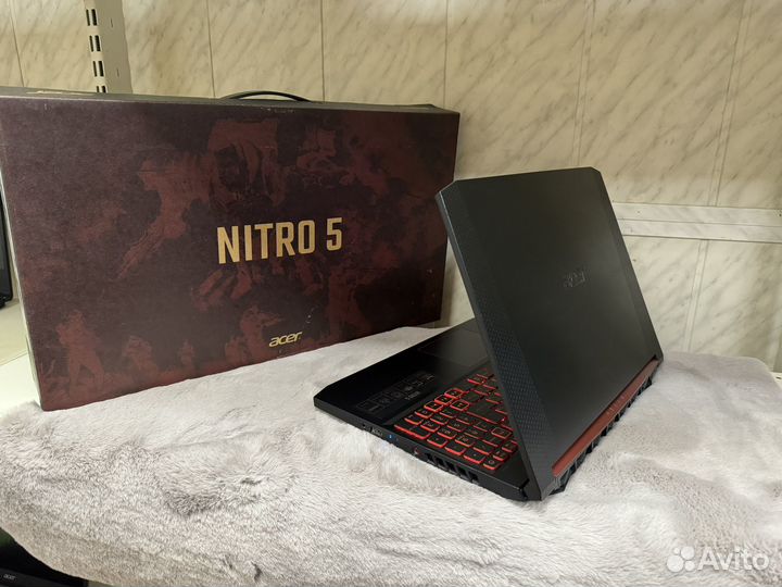 Игровой ноутбук Acer nitro 5 i5/16RAM/GTX 1660Ti