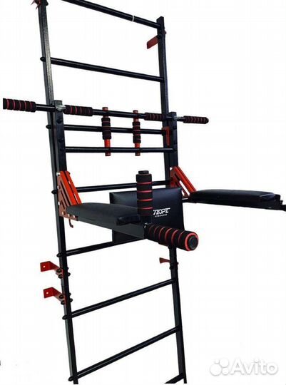 Шведская стенка и турник - брусья - пресс, 3 в 1