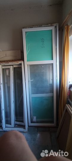 Окна и балконные двери пластиковые бу