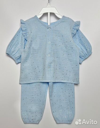 Муслиновый комплект для девочки