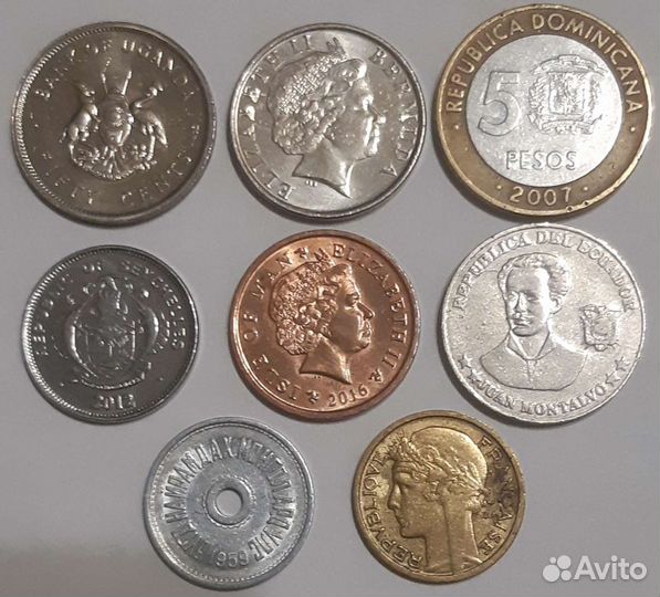 Монеты Экзотика 2