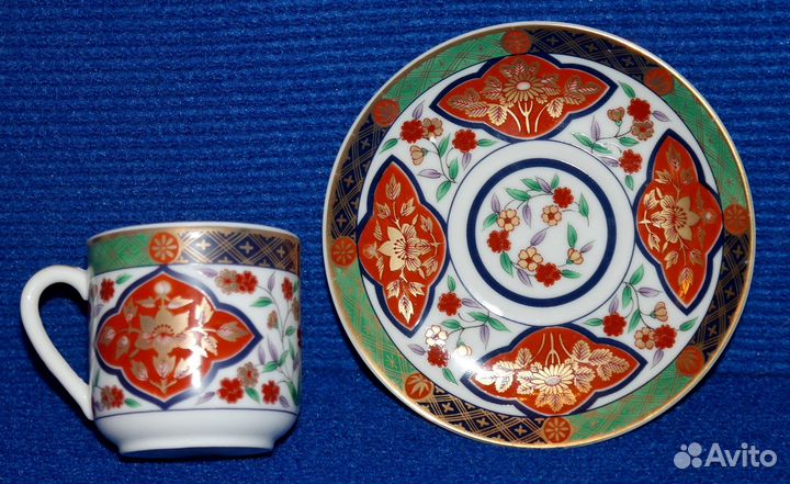 Кофейный набор. Литофания. Morita, Япония