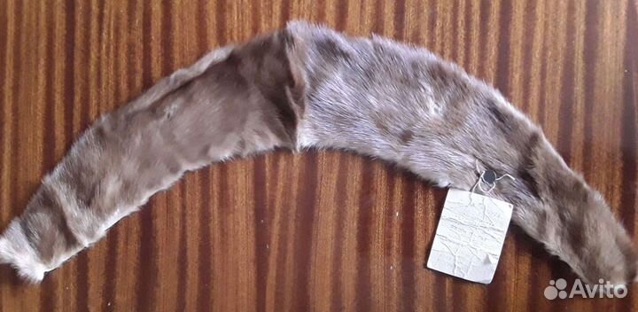 Воротник из меха норки