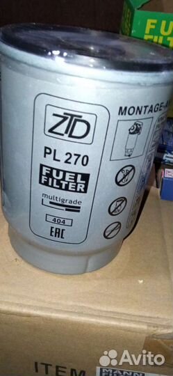 Фильтр топливный PL270