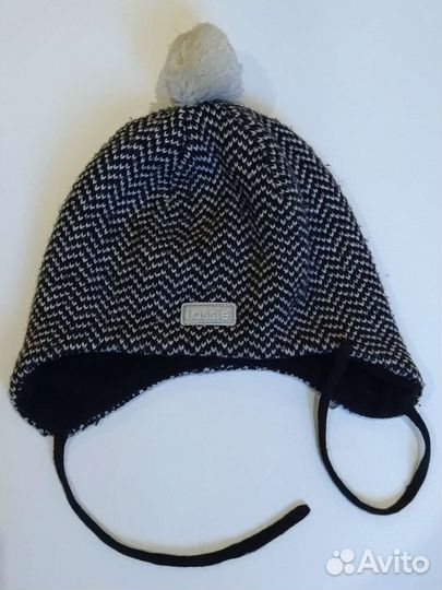 Детская шапка на флисе lassie, crocid 50-52рр
