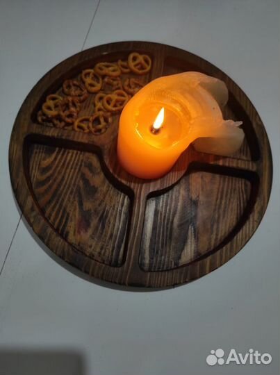 Менажница деревянная