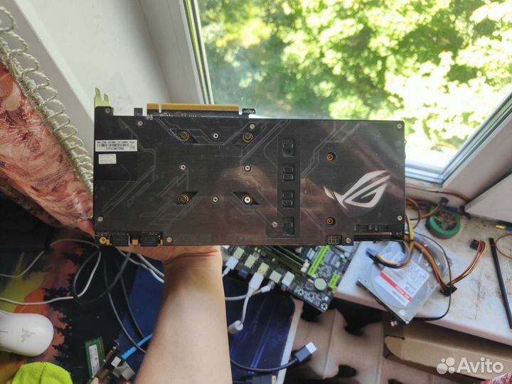 Видеокарта gtx 1080 ti 11 gb asus rog