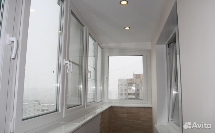 Балкон раздвижной