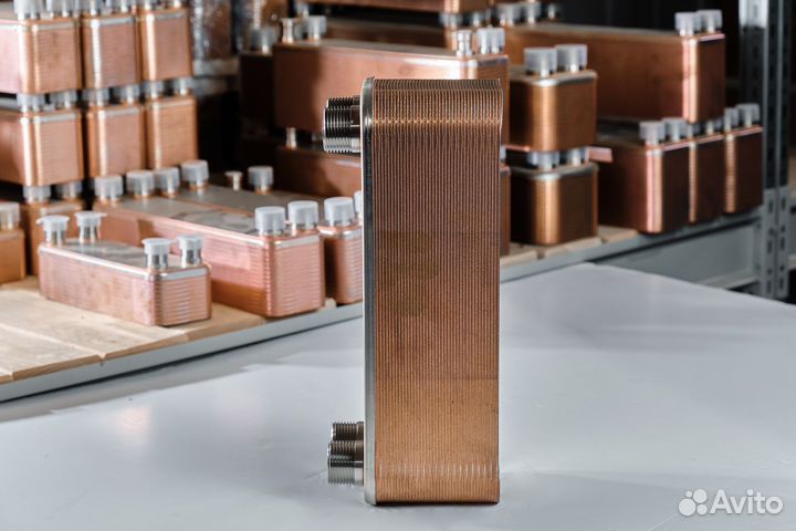 Теплообменник пластинчатый паяный тт27-40, 30 бар